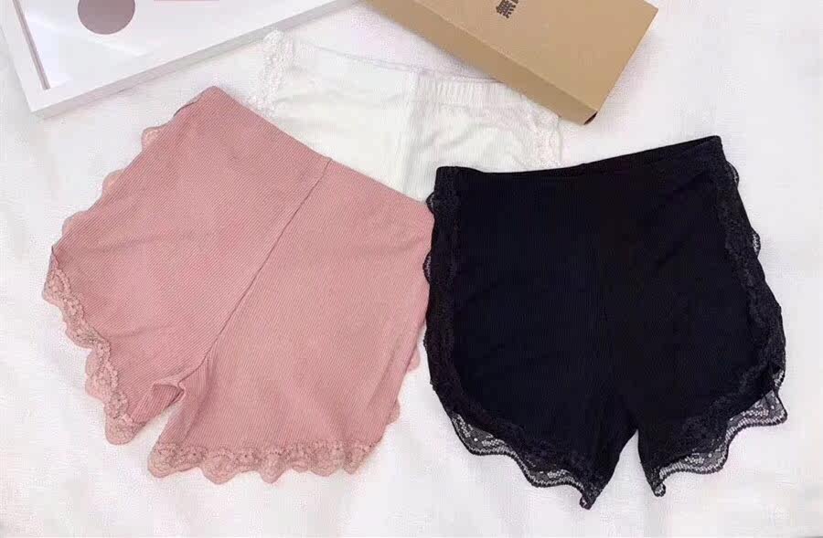 推荐给妈妈们！女士安全裤 日系蕾丝柔软纯棉贴身舒适款 一盒三条|ruв категории Женская одежда, брюки, рейтузы - от Buy2taobao.com для оказания профессиональной услуги покупки агента Taobao