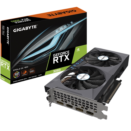 技嘉RTX3060OC12G游戏显卡