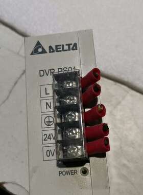 议价台达PLC导轨式电源模块DVP-PS01拆机