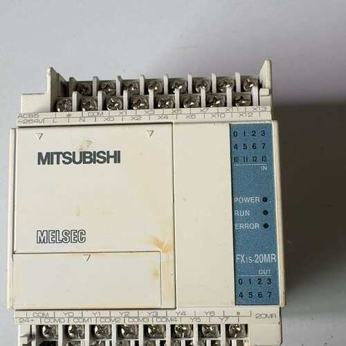 议价三菱PLC FX1S-20MR-001，拆机件，成色以图为准