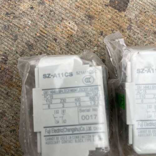 议价富士FUJI辅助触点SZ-A11CS、SZ-A20CS，常熟