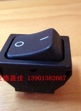 电子开关台湾新进SCI船型开关4脚黑色翘板开关R13-87 10A250V