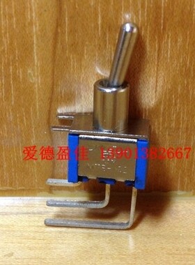 电子开关 钮子开关侧卧3脚2档摇头开关 MTS102C3 拨动 乒乓开关