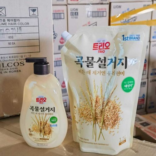 洗洁精爱敬水果蔬菜洗涤剂米糠