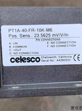 议价美国CELESCO拉绳位移传感器PT5A-100-S47-UP-10K-M6原装特价