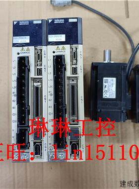 议价安川5系400W伺服电机 SGDV-2R8A01A/2R8A01B+SGMJV-04ADE6S/A