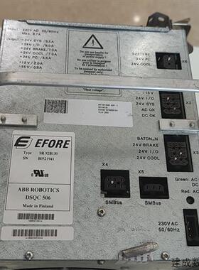 议价#控制器 EFORE ABB机器人电源DSQC 506拆机