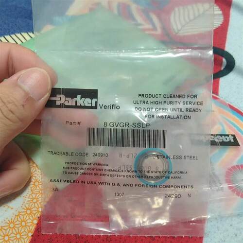 Parker不锈钢VCR垫片4GVGR-SSLP 8 GVGR-SSLP全新正品现货议价