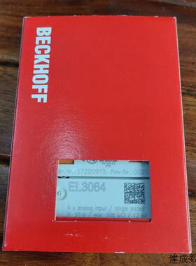 议价现货促销全新原装BECKHOFF倍福 EL3064 成色非常漂亮实物照片