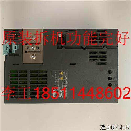 议价6SL3210-1SE21-0UA0原装拆机S120变频器PM340伺服驱动器10.2A