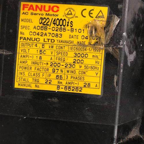 议价A06B-0265-B101 A06B-2265-B101发那科电机测试包好议价