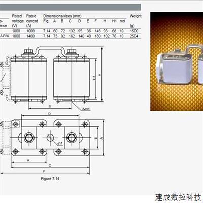 议价熔断器RS85/86-2H(RSF-3-P2K) 1000V1400A RS77C-2M RSH20
