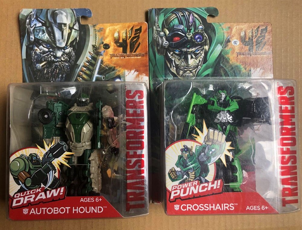 孩之宝变形金刚电影4能量战士 准星十字线克罗斯/ 探长 a6162