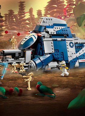 星球大战系列费卢西亚战役分裂势力运兵艇儿童拼装积木玩具75435