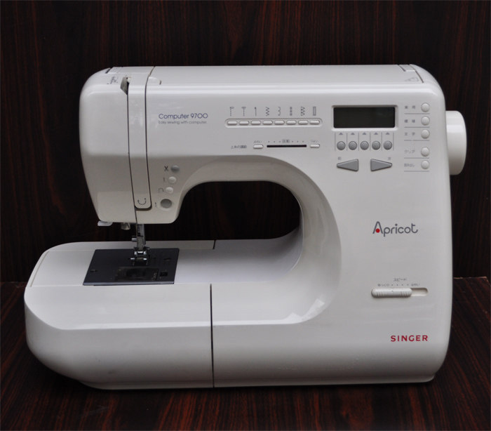 原装进口日本产singer胜家9700家用多功能电子衣车电脑缝纫机