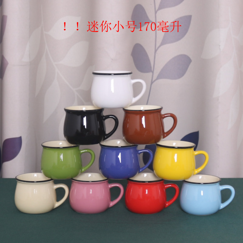 小小号迷你带手把家用陶瓷小茶杯待客小水杯儿童马克杯生日伴手礼,餐饮具,马克杯,淘宝优惠券,粉丝福利购,淘宝优惠卷