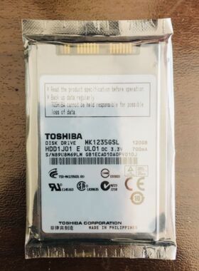 东芝1.8寸120G笔记本电脑硬盘 MK1216GSG SATA 5400转