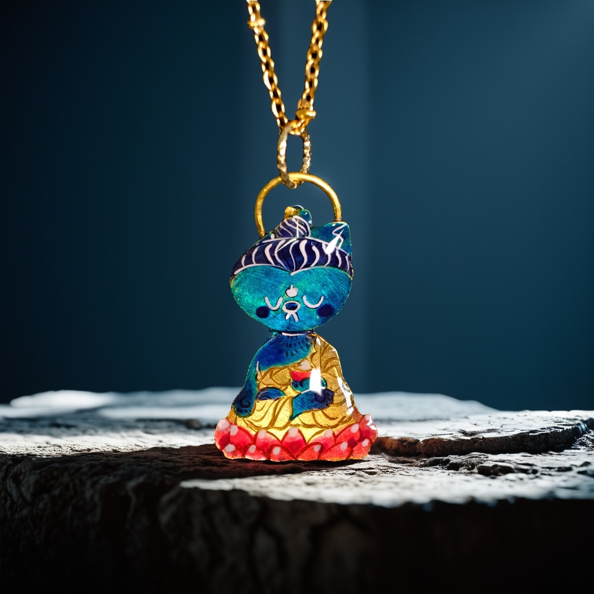 ooohhooo原创药师佛吊坠