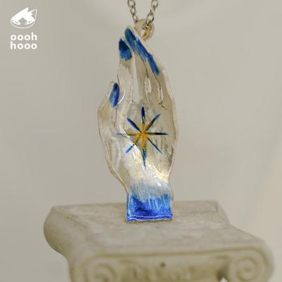 原创手作项链ooohhooo纯银