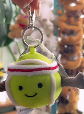 英国正品Jellycat羽毛球玩偶运动毛绒玩具挂饰礼物公仔挂件网球