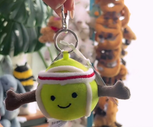 英国正品 Jellycat羽毛球玩偶运动毛绒玩具挂饰礼物公仔挂件网球