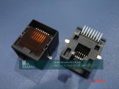 原装MOLEX 8P 贴片网口 RJ45 85502-5008