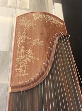二手古筝敦煌正品标准163厘米21弦音色纯正