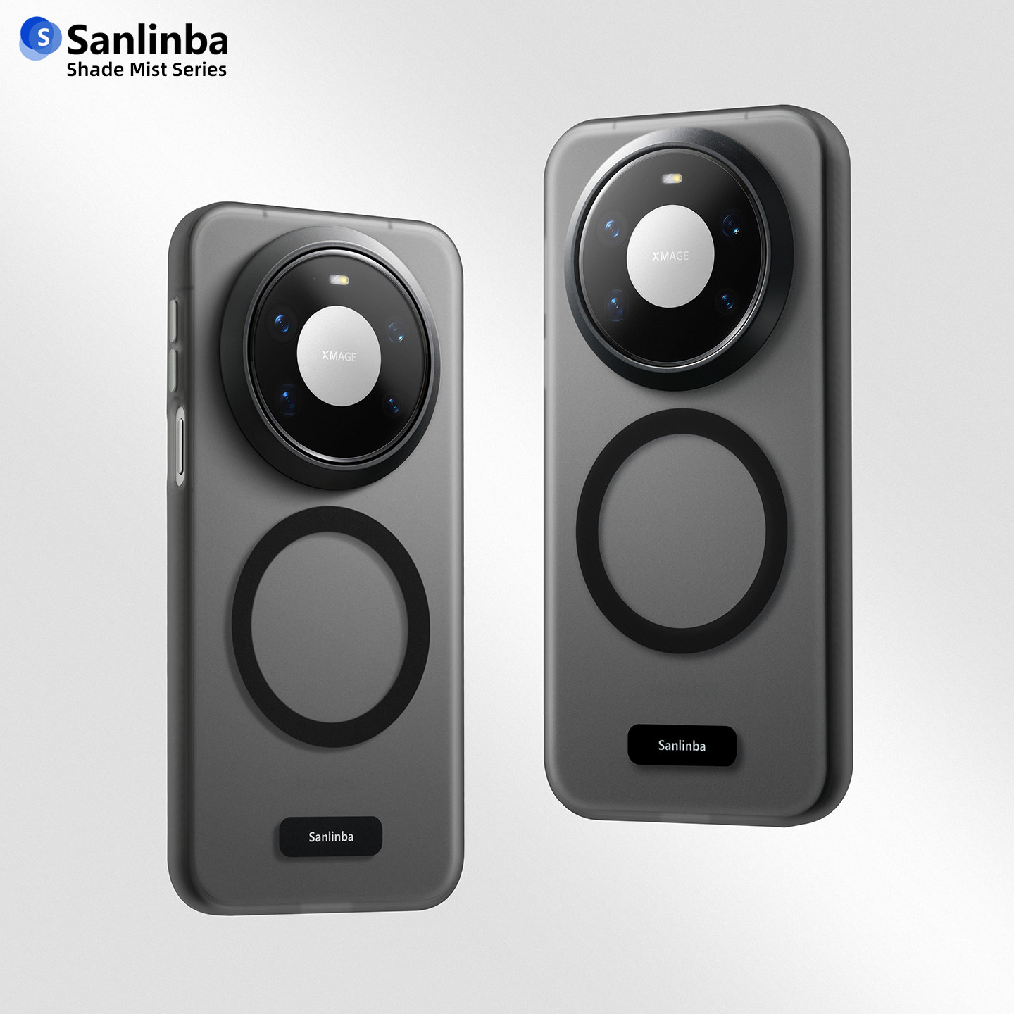 Sanlinba雾影磁吸手机壳适用华为Mate80RS/Mate80ProMax磨砂透明黑色不变黄防摔保护壳新款原创高级感简约套,3C数码配件,手机保护套/壳,淘宝优惠券,粉丝福利购,淘宝优惠卷