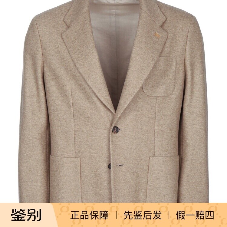 LORO PIANA 诺悠翩雅 男士米色LP羊绒西服 26秋冬新款 意大利代购