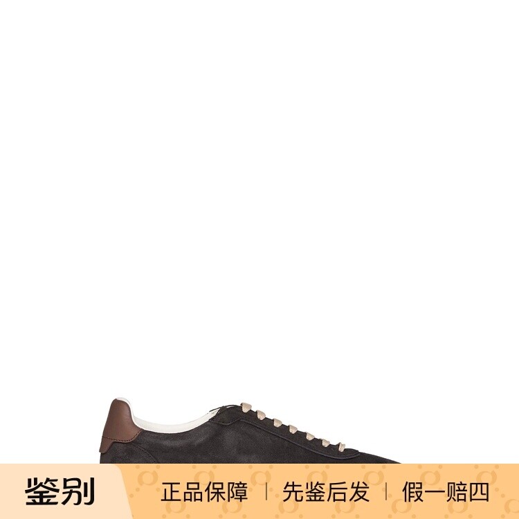 Brunello Cucinelli 男士麂皮真皮BC运动鞋 26秋冬新款意大利代购