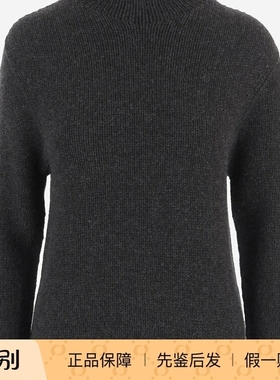The Row 女士mariam 炭灰色羊绒高领毛衣 2025秋冬新款意大利代购