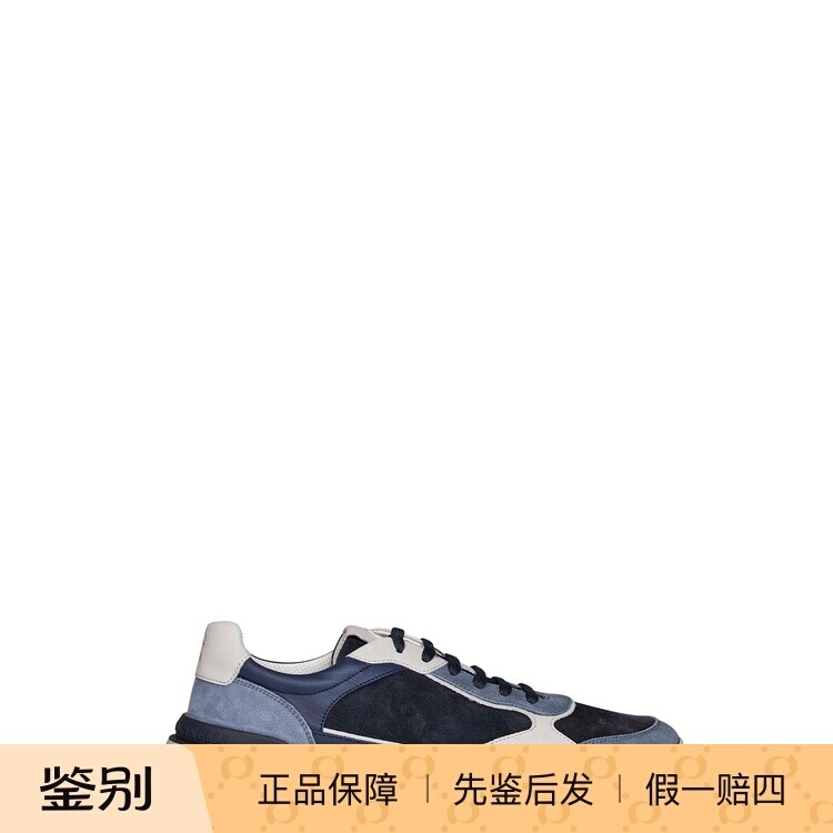 Brunello Cucinelli 男士拼色真皮BC运动鞋 26秋冬新款意大利代购