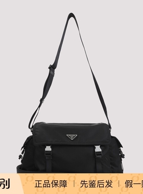 PRADA 普拉达 男士黑色explore尼龙邮差包 26早春新款 意大利代购