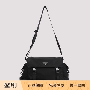 PRADA 普拉达 男士黑色explore尼龙邮差包 26早春新款 意大利代购