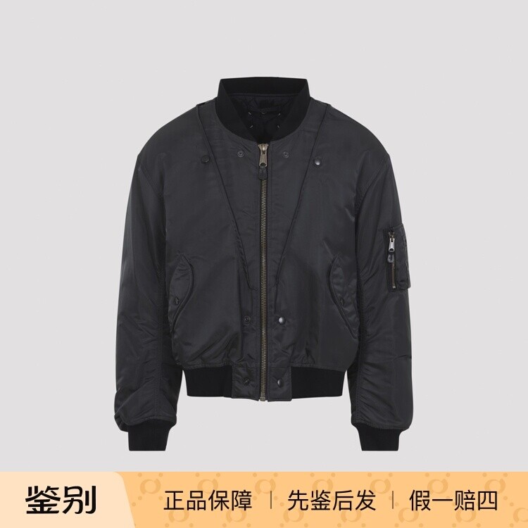 MAISON MARGIELA 男士灰双面穿飞行员夹克 26秋冬新款 意大利代购