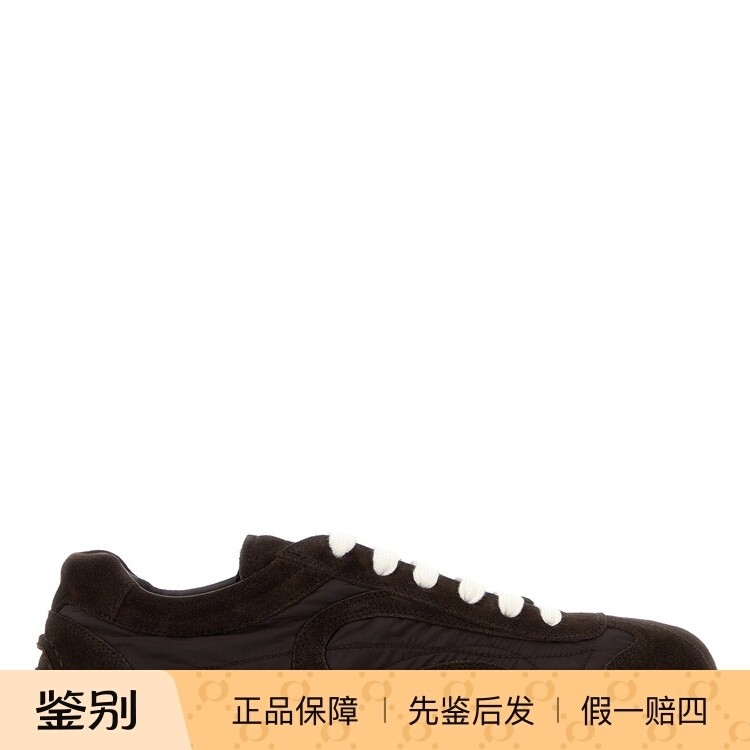 PRADA 普拉达女棕色2005 re edition麂皮运动鞋 25秋冬意大利代购