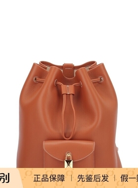 LORO PIANA 女extra drawstring L27 真皮双肩包25早秋意大利代购