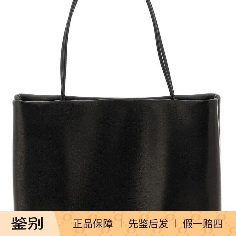 THE ROW 女士cecily黑色真皮羊皮小号手提包26早秋意大利欧港代购