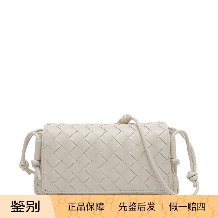 BOTTEGA VENETA女士BV小号Notturno白单肩包26早春新款意大利代购