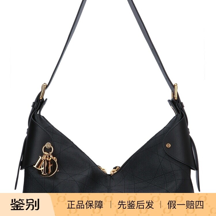 DIOR 迪奥 女士中号voyage真皮腋下单肩包 26春夏新款 意大利代购