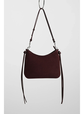 Phoebe Philo 单肩小号牛血色麂皮gig 包  25早秋新款 意大利代购