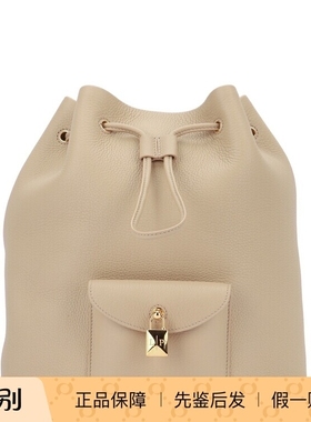 LORO PIANA 女extra drawstring L27 真皮双肩包25早秋意大利代购