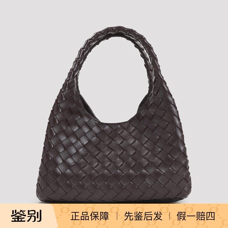 BOTTEGA VENETA 女士 BV小号酒红campana单肩包 26早秋意大利代购