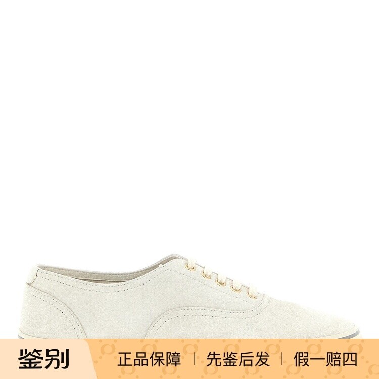 Brunello Cucinelli 男士白色麂皮BC运动鞋 26早春新款意大利代购