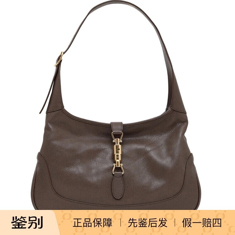 GUCCI 古驰女士jackie 1961 中号棕色单肩包26早秋新款意大利代购