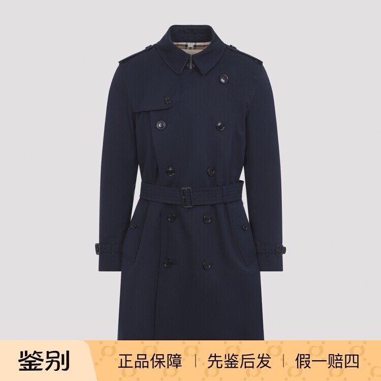 BURBERRY 博柏利男kensington 中长风衣8117230 26秋冬意大利代购
