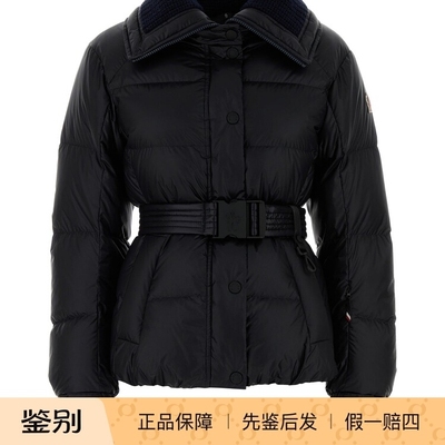 MONCLER GRENOBLE女Bataillouse 翻领蓝色羽绒服25秋冬意大利代购