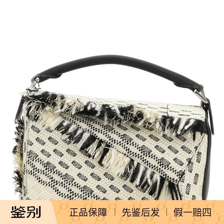 LOEWE 罗意威女士小号拼色puzzle 单肩包 2025秋冬新款意大利代购