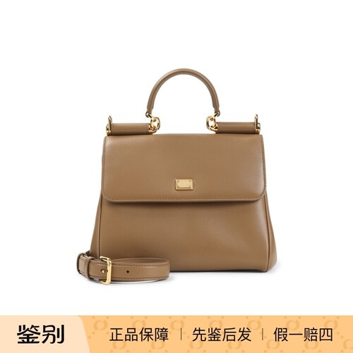 DOLCE & GABBANA 女my sicily棕色迷你手提包DG 26早春意大利代购