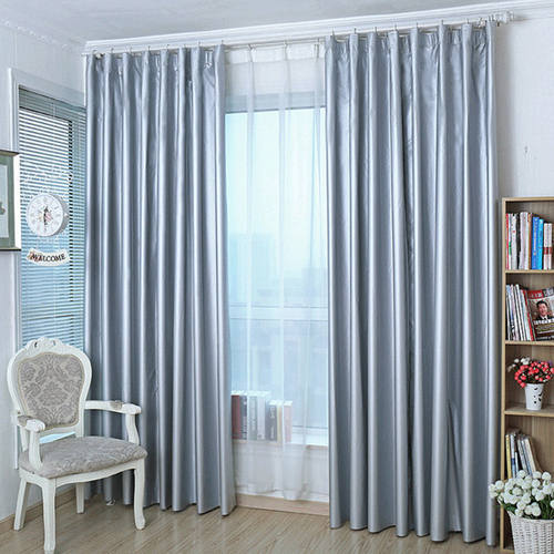 加厚全遮光防晒成品阳台窗帘布